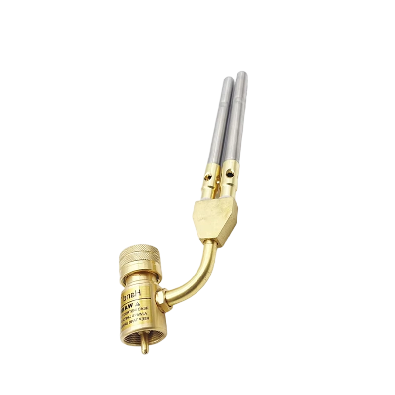金属加工用工业级双喷嘴黄铜 MAPP 焊枪