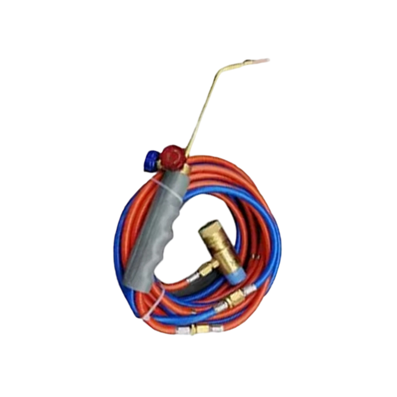 金属制造用人体工学红蓝双色 MAPP 焊枪