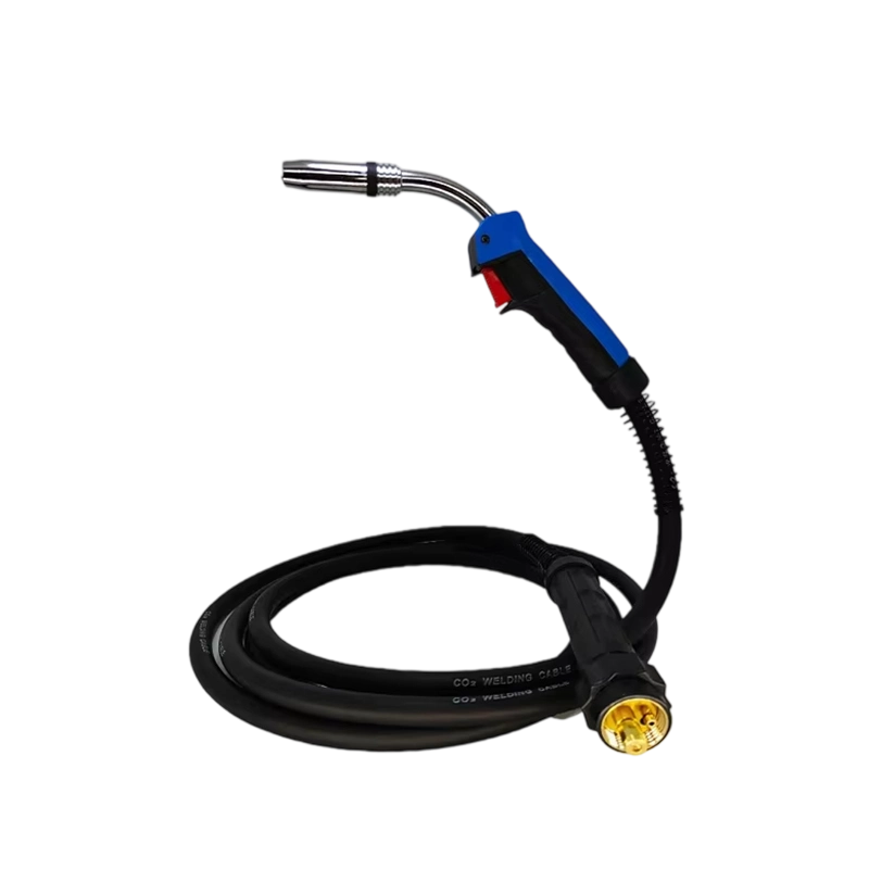 重载焊接作业用蓝色手柄 MIG 焊枪