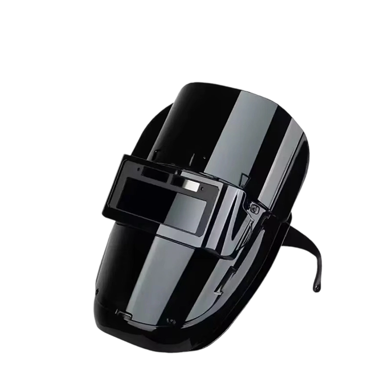 流线型专业黑焊接面罩（工业安全）