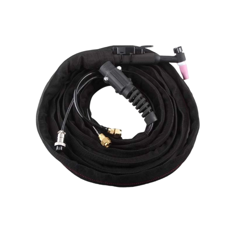 金属制造用人体工学紫色枪头 TIG 焊枪